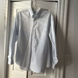 Brooks Brothers Light Blue Striped Dress Shirt